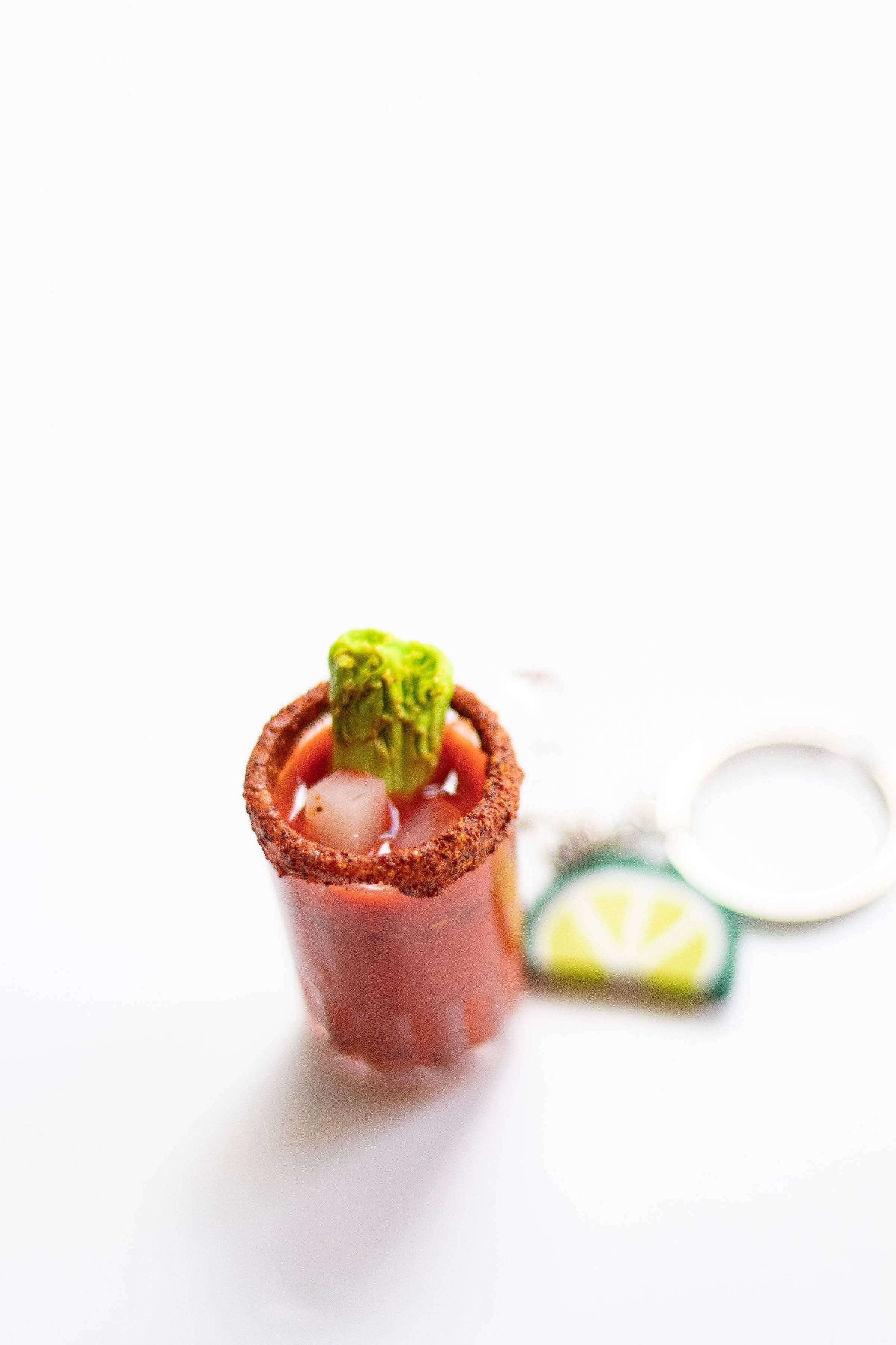 ME VALE CREATIONS LLC - Michelada Keychain: With celery