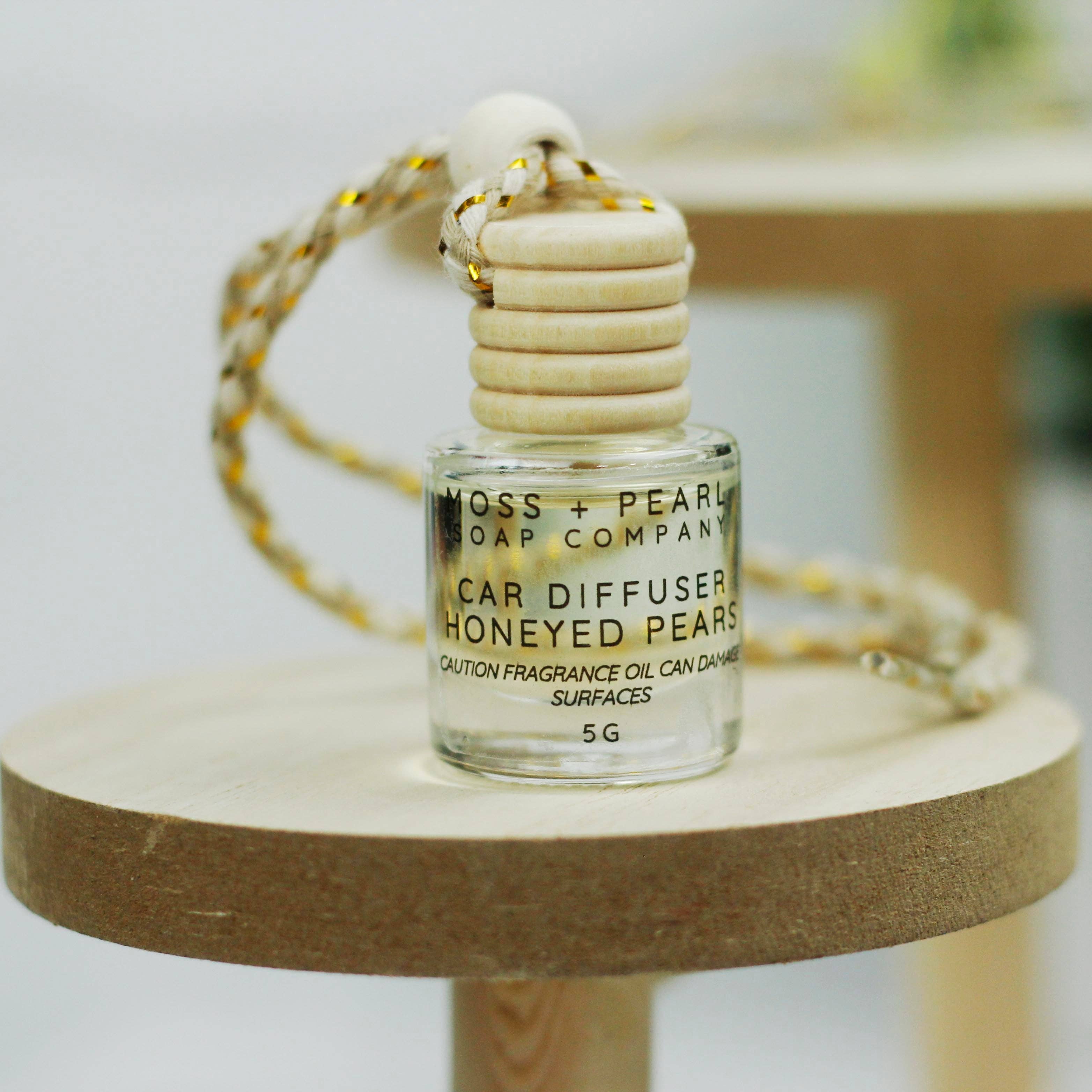 Moss + Pearl Soap Company - Eco-Friendly Car Scent Diffusers: Autumn Air