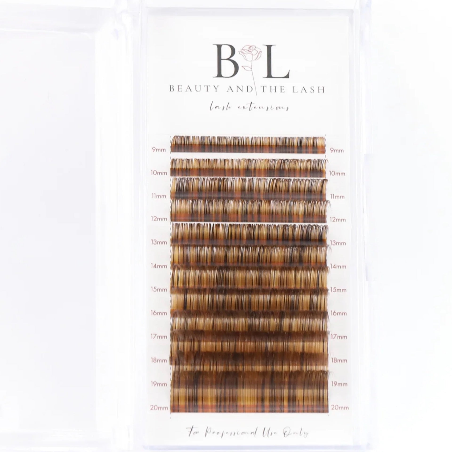Beauty and The Lash Brown Ombré Mix 9-20